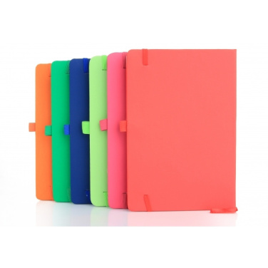 Logo trade promotional merchandise picture of: A5 note book KIEL