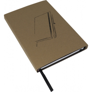 Logo trade promotional products image of: A5 note book KIEL