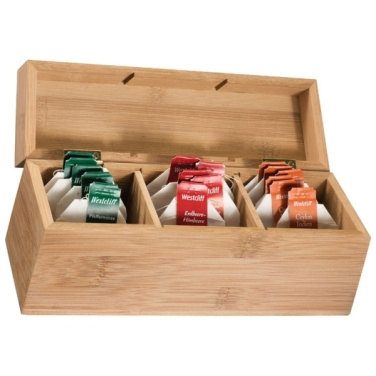 Logo trade corporate gifts picture of: Tea box DAMASKUS