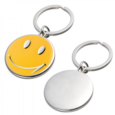 Logotrade promotional product picture of: Keyring SMILE