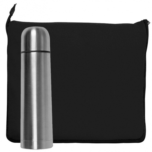 Logotrade promotional giveaways photo of: Set fleece blanket and thermal flask LIVERPOOL