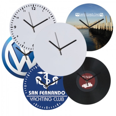 Logotrade business gift image of: Wall clock with allover clock face VENICE