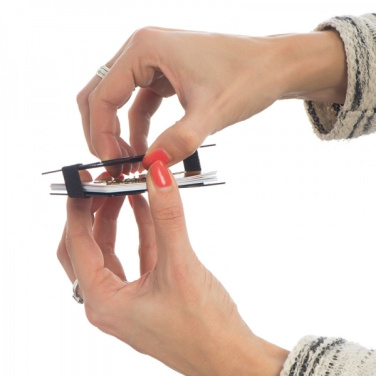 Logo trade promotional merchandise picture of: RFID card holder GLADSTONE