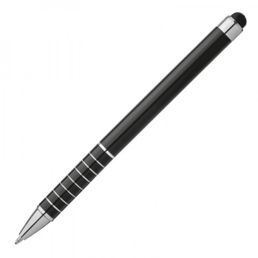 Logotrade promotional product picture of: Metal ballpen with touch pen LUEBO