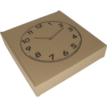 Logotrade corporate gift picture of: Slate wall clock GRAZ