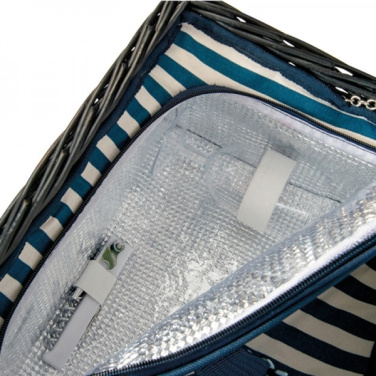 Logotrade promotional product image of: Picnic basket RIVA DEL GARDA