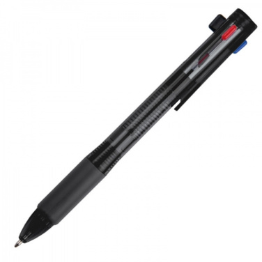 Logo trade promotional products picture of: Plastic ballpen 4in1 NEAPEL