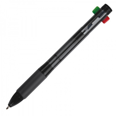 Logotrade advertising product image of: Plastic ballpen 4in1 NEAPEL