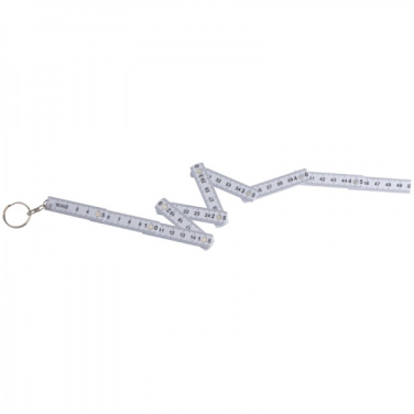Logotrade promotional gift picture of: Keyring with 0,5m ruler