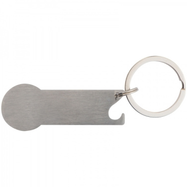 Logo trade promotional products image of: Keyring with shopping cart chip STICKIT
