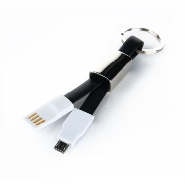 Logotrade promotional merchandise picture of: Data transfer cable and keyring