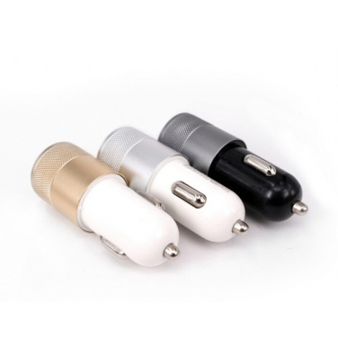 Logotrade business gift image of: Metal car charger
