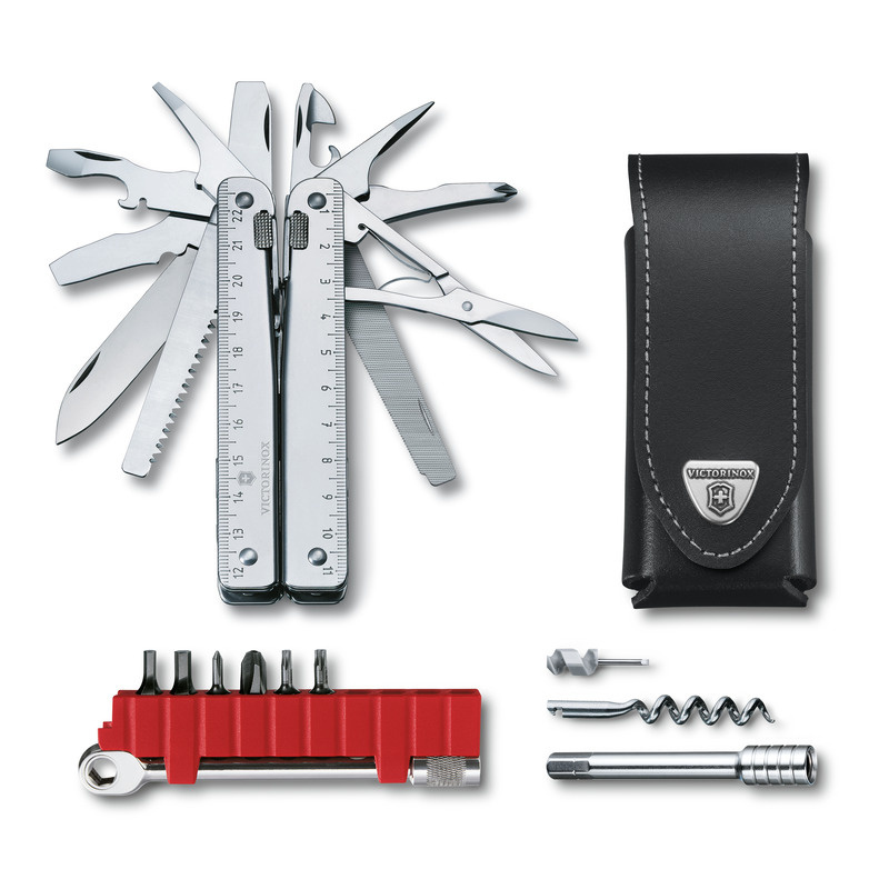 Logo trade promotional item photo of: SwissTool Plus - 39 tools Victorinox