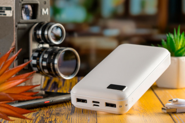 Logo trade promotional merchandise photo of: Power bank CRACOW