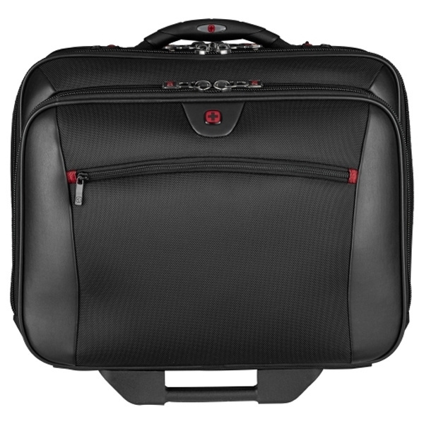 Logo trade corporate gifts image of: Wheeled business case Wenger Potomac 17''