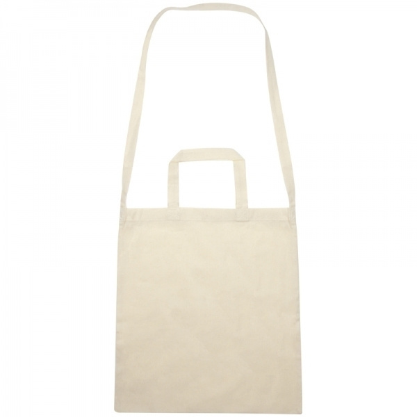 Logo trade promotional items image of: Cotton bag with 3 handles NORDKOOG
