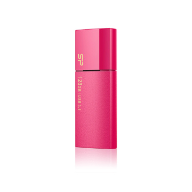 Logo trade corporate gift photo of: Pendrive Silicon Power 3.0 Blaze B05,pink