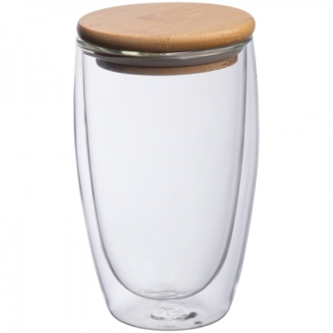 Logotrade corporate gift picture of: Double-walled glass ZAKOPANE 500 ml