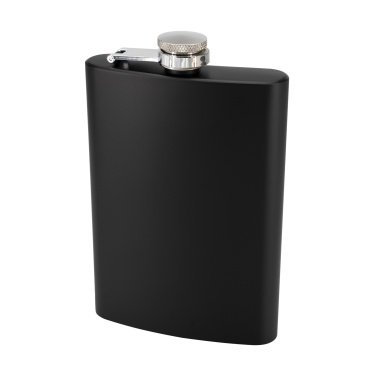 Logotrade promotional items photo of: Hip flask OLYMPOS Schwarzwolf