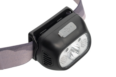 Logotrade corporate gift image of: Head lamp HERLEN Schwarzwolf