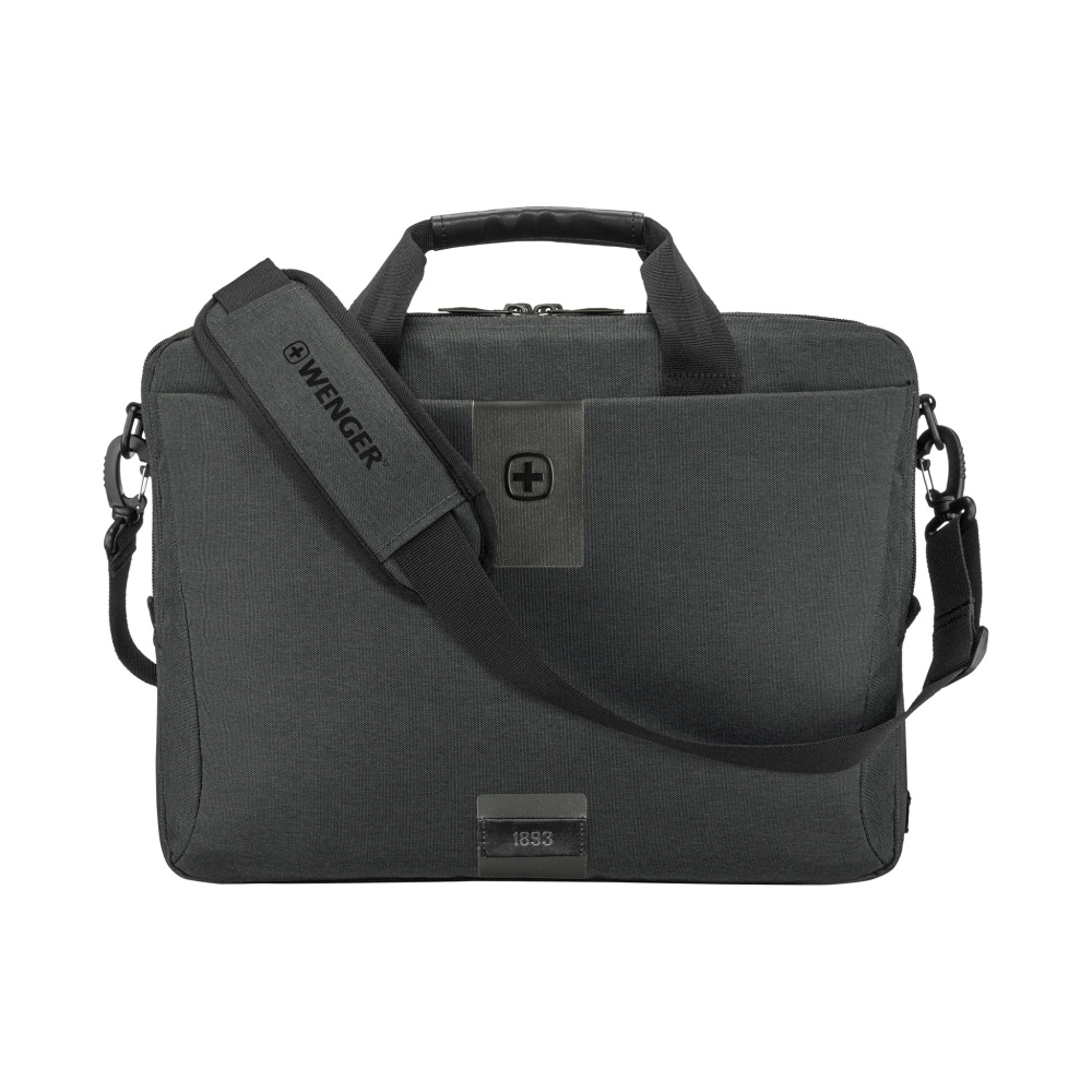 Logo trade corporate gifts image of: Laptop bag Wenger MX ECO Brief 16''
