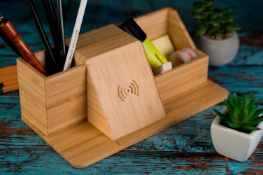 Logo trade promotional products image of: Desk organizer LUBLIN