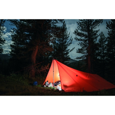 Logo trade promotional products picture of: Flashlight ANTELAO Schwarzwolf