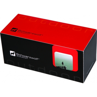 Logo trade business gift photo of: Flashlight BIWA Schwarzwolf