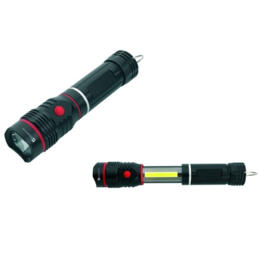 Logotrade corporate gift picture of: Flashlight BIWA Schwarzwolf