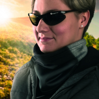 Logo trade promotional merchandise photo of: Bandana MISMI Schwarzwolf