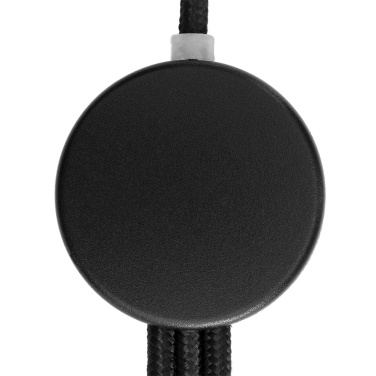 Logo trade promotional merchandise photo of: 3in1 long cable with elighted logo for engraving, W201TG