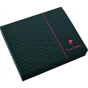 Logo trade promotional items image of: Folder A5 & power bank 4000 mAh SORBONNE Pierre Cardin