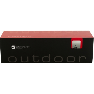 Logo trade promotional products image of: Vacuum bottle RANGES Schwarzwolf