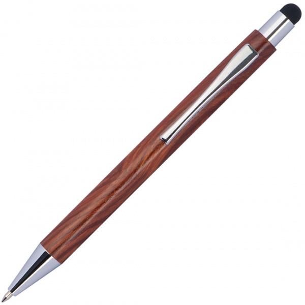 Logo trade advertising product photo of: Wooden ballpen BILZEN