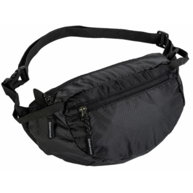 Logo trade promotional gifts picture of: Waist bag MOBILA Schwarzwolf