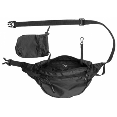 Logotrade promotional giveaways photo of: Waist bag MOBILA Schwarzwolf