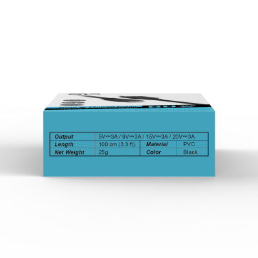 Logo trade promotional gifts image of: DATA TRANSFER CABLE LK15CC Type C-C