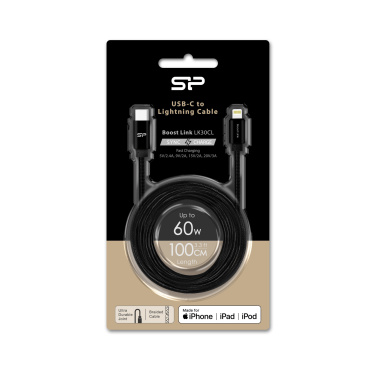 Logotrade business gifts photo of: DATA TRANSFER CABLE Boost Link Nylon LK30CL Type C