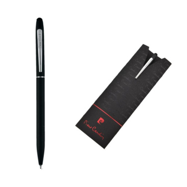 Logo trade promotional merchandise picture of: Metal ballpoint pen touch pen ADELINE Pierre Cardin