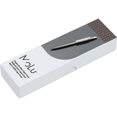 Logo trade corporate gifts picture of: Stainless steel pen CAPE CORAL MoLu