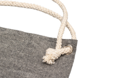 Logo trade promotional items image of: Recycled cotton bag ADDISON