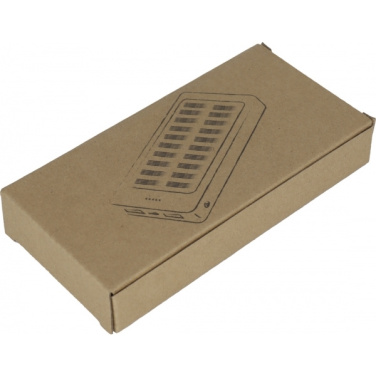 Logo trade promotional item photo of: Bamboo power bank BAKERSFIELD