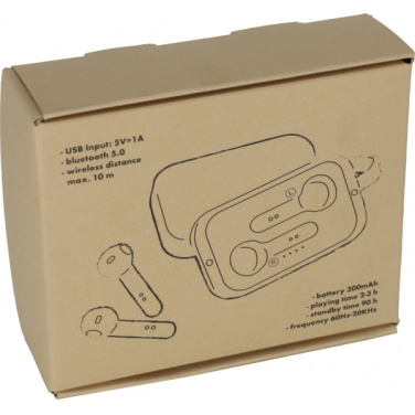 Logotrade promotional merchandise picture of: Bluetooth earbuds BARCELONA