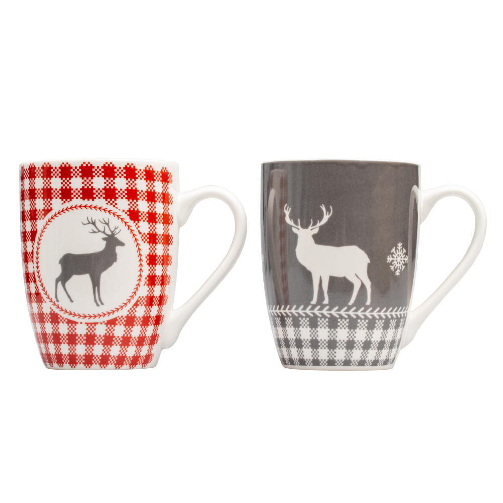 Logotrade promotional product picture of: 2 Xmas mugs ANKARA