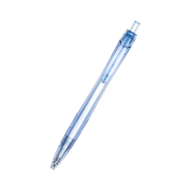 Logo trade promotional items image of: Transparent ballpen GLASGOW