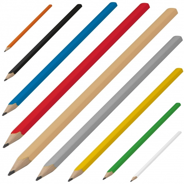 Logo trade corporate gifts image of: Carpenters pencil SZEGED