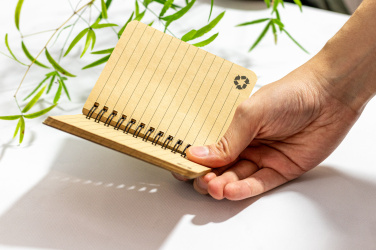 Logo trade corporate gifts image of: A6 notebook PHOENIX