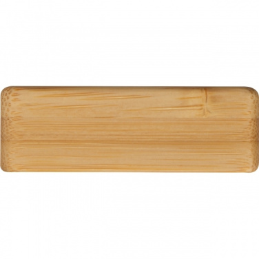 Logotrade promotional merchandise photo of: Bamboo smartphone holder SAN SEBASTIAN