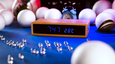 Logotrade promotional merchandise picture of: Desk clock TRONDHEIM