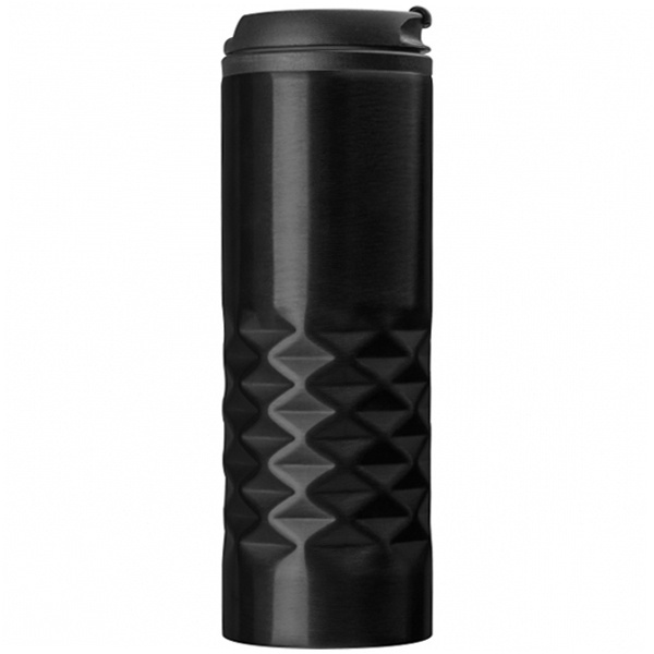 Logo trade promotional product photo of: Thermal stainless steel mug SANTANDER 500 ml
